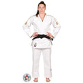 Matsuru IJF CHAMPION Slim Fit valkoinen judopuku